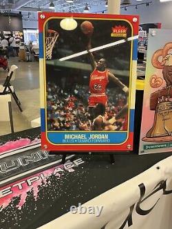 Michael Jordan Rookie Acrylic Display