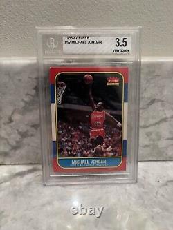 Michael Jordan Rookie Card BGS 3.5