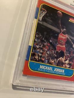Michael Jordan Rookie Card PSA 4 Fleer #57 MJ Collector INVESTMENT 1986 Man Cave