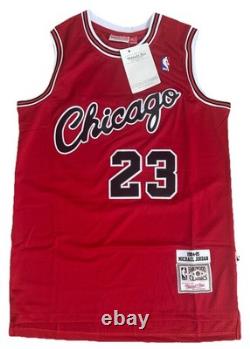 Michael Jordan Rookie Year Chicago Bulls Jersey New Stitched Mens Large L RARE