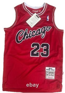 Michael Jordan Rookie Year Chicago Bulls Jersey New Stitched Mens Medium M RARE