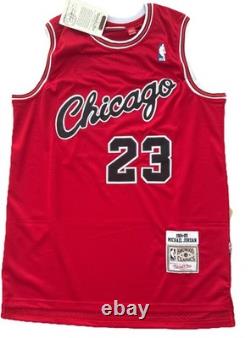 Michael Jordan Rookie Year Chicago Bulls Jersey New Stitched Mens XL 48 RARE