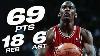 Michael Jordan S Career High 69 Pt Performance 35th Anniversary