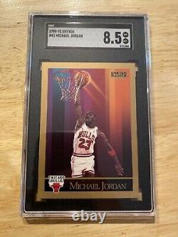 Michael Jordan SGC 8.5 Skybox #41 Last Dance Man Cave INVEST Chicago Bulls 1990