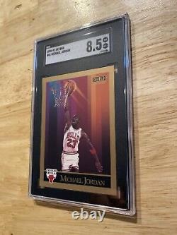 Michael Jordan SGC 8.5 Skybox #41 Last Dance Man Cave INVEST Chicago Bulls 1990