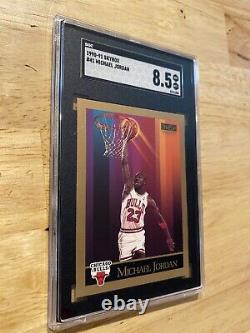 Michael Jordan SGC 8.5 Skybox #41 Last Dance Man Cave INVEST Chicago Bulls 1990