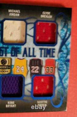 Michael Jordan Scottie Pippen Kobe Bryant Dr J Tracy Mcgrady 8 Jersey Card 11/35