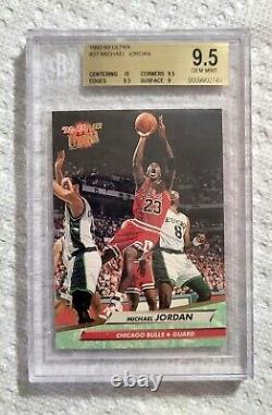 Michael Jordan Set Of 4 Graded Cards, Fleer Ultra & Skybox