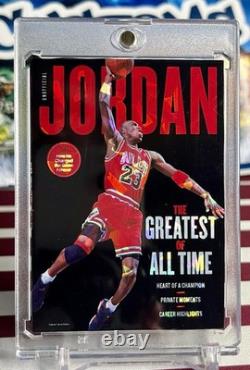 Michael Jordan Short Print Cracked Ice Holo Fan Art 6 Card Lot SLAM Cards