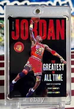Michael Jordan Short Print Fan Art Cracked Ice Holo 6 Card Lot SLAM Cards