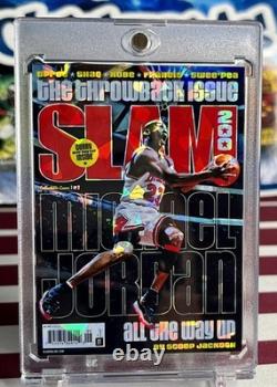 Michael Jordan Short Print Fan Art Cracked Ice Holo 6 Card Lot SLAM Cards