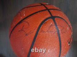 Michael Jordan Signed Basketball 1988-89 Chicago Bulls with Ten Autographs