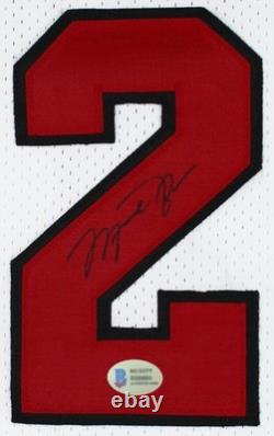 Michael Jordan Signed Bulls #23 Jersey Beckett COA 1997-98 Hardwood Classics