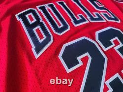 Michael Jordan Signed Bulls Jersey #23 Autographed Red With COA and Hologram