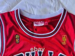 Michael Jordan Signed Bulls Jersey #23 Autographed Red With COA and Hologram