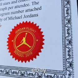Michael Jordan Signed Bulls Jersey #23 Autographed Red With COA and Hologram