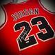 Michael Jordan Signed Chicago BULLS Jersey #23 Autograph Red Auto COA HOLO