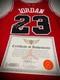 Michael Jordan Signed Chicago BULLS Jersey #23 Autograph Red Auto COA HOLO