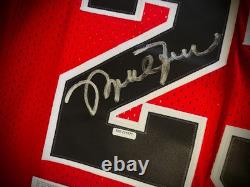Michael Jordan Signed Chicago BULLS Jersey #23 Autograph Red Auto COA HOLO