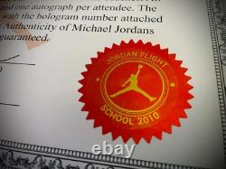 Michael Jordan Signed Chicago BULLS Jersey #23 Autograph Red Auto COA HOLO