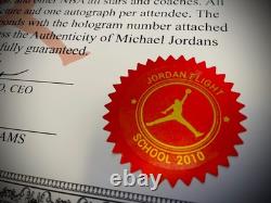 Michael Jordan Signed Chicago BULLS Jersey #23 Autograph Red Auto COA HOLO