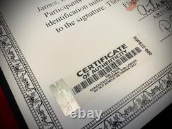 Michael Jordan Signed Chicago BULLS Jersey #23 Autograph Red Auto COA HOLO