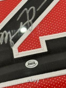Michael Jordan Signed Framed Chicago Bulls Jersey WithCOA