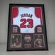 Michael Jordan Signed Framed Jersey Authenticated + COA Chicago Bulls