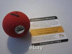 Michael Jordan Signed Golf Ball Auto Chicago Bulls with COA Autographed MJ Rare