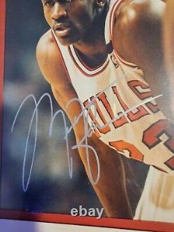 Michael Jordan Signed Photo Framed