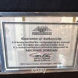 Michael Jordan Signed Upper Deck Auto Signature PCS COA