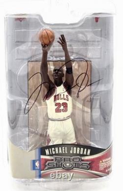 Michael Jordan Signed Upper Deck Pro Shots Figure Jordan I Autograph UDA COA