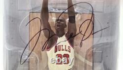Michael Jordan Signed Upper Deck Pro Shots Figure Jordan I Autograph UDA COA