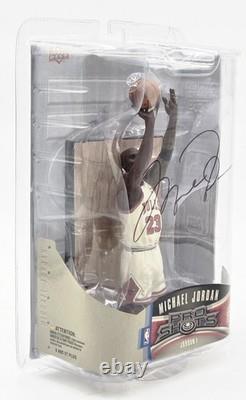 Michael Jordan Signed Upper Deck Pro Shots Figure Jordan I Autograph UDA COA