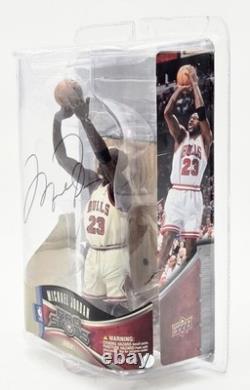 Michael Jordan Signed Upper Deck Pro Shots Figure Jordan I Autograph UDA COA