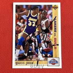 Michael Jordan Signed Upper Deck Trading Card Autographed COA Hologram