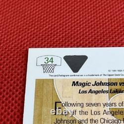 Michael Jordan Signed Upper Deck Trading Card Autographed COA Hologram