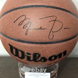 Michael Jordan Signed Wilson Basketball With COA#(A49909)ACA