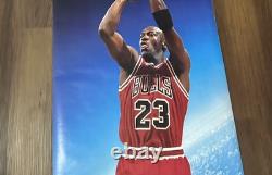 Michael Jordan Space 2 26x74 Door Poster 1995 Costacos Bros Official NBA Rare