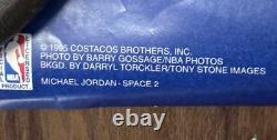 Michael Jordan Space 2 26x74 Door Poster 1995 Costacos Bros Official NBA Rare
