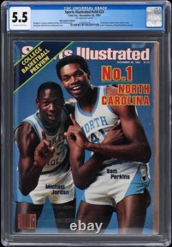 Michael Jordan Sports Illustrated Nov. 28, 1983 1st First Cover CGC 5.5 Sub