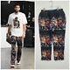 Michael Jordan Team US Sports Club Woven Tapestry Pants Jordan vs Kobe Men's XL