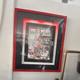 Michael Jordan The Greatest of All Time Portrait Print, Matted & Framed I made