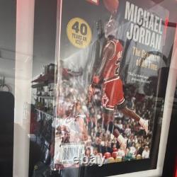Michael Jordan The Greatest of All Time Portrait Print, Matted & Framed I made