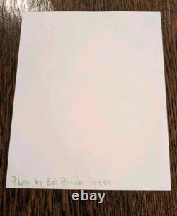 Michael Jordan Type 1 Photo Used For Trading Card 1989 Ed Border Original 8x10