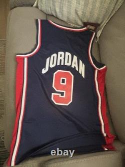 Michael Jordan USA Basketball Mitchell & Ness Home 1992 Dream Team Authentic