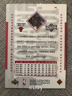 Michael Jordan Upper Deck Athlete Of The Century #62 Collectible Card