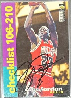 Michael Jordan Upper Deck Auto