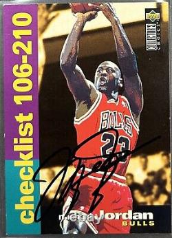 Michael Jordan Upper Deck Auto