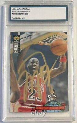 Michael Jordan Upper Deck Auto, Authentic COA